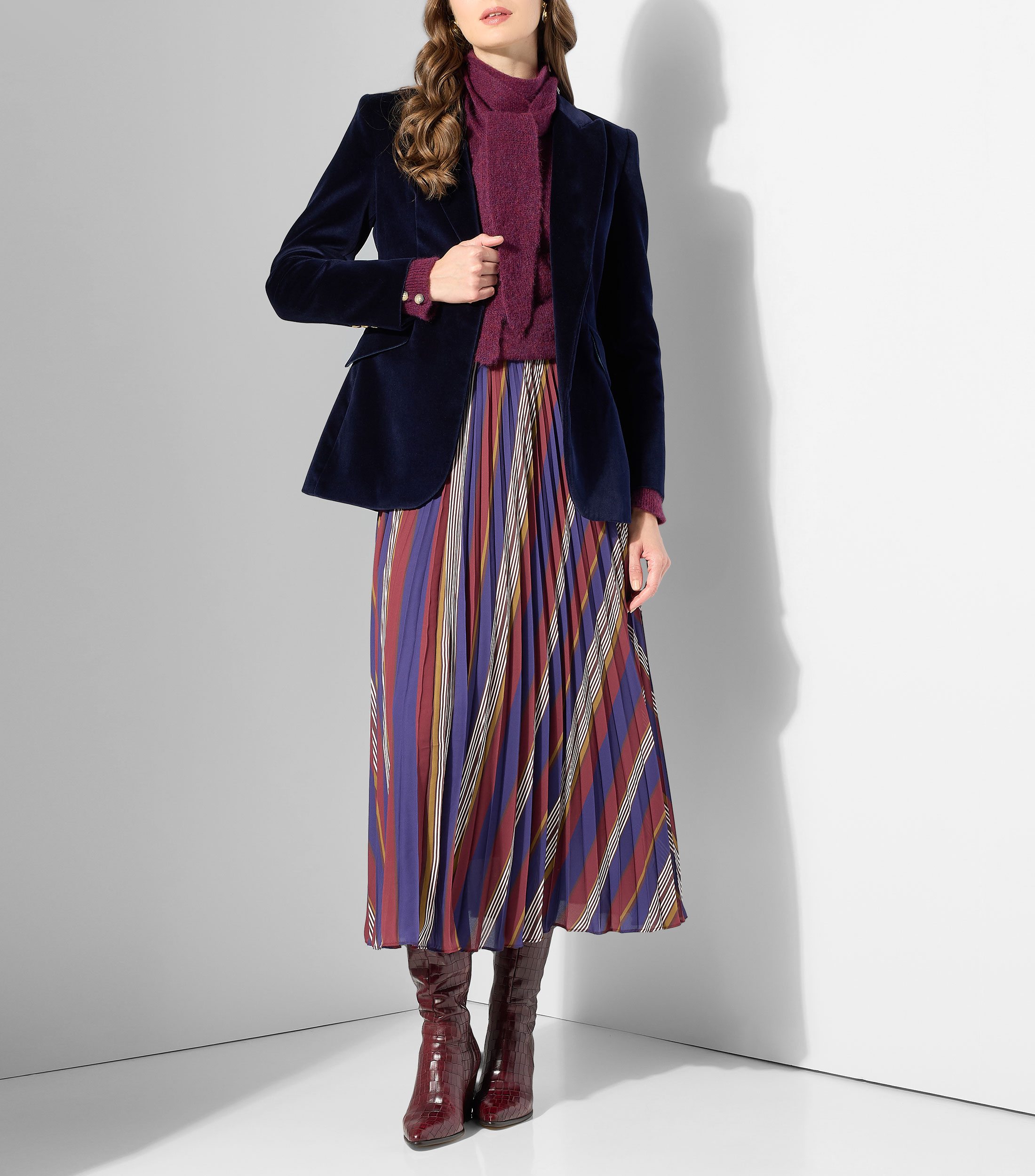 Blazer liso Mujer